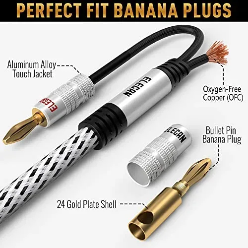 Banana Plugs Broken Down Layer by Layer