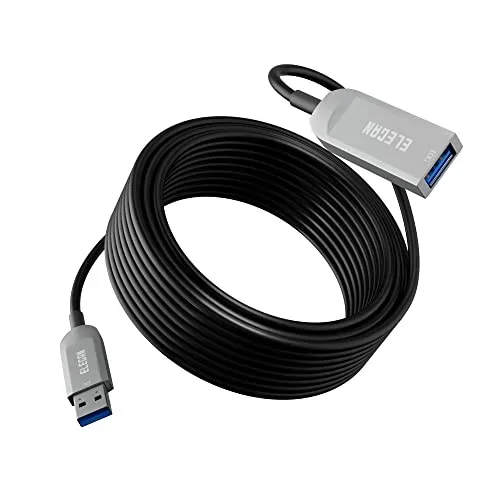 Elecan Active Optical USB 3.0 Extension Cable