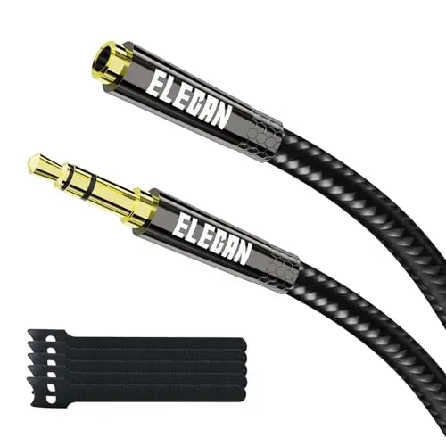 Elecan Headphone Extension Cable