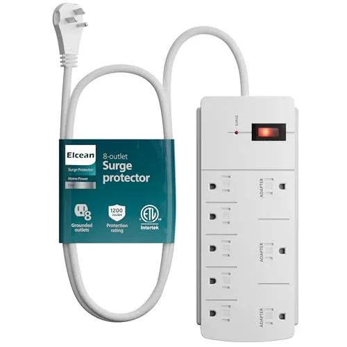 Elecan Surge Protector Power Strip